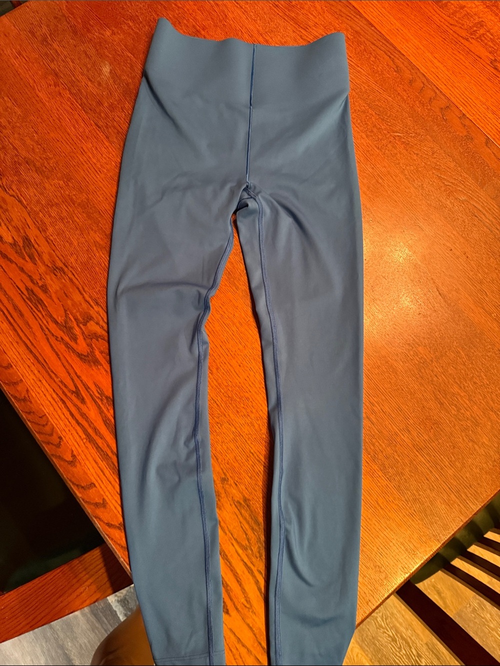 Savage X Fenty woman’s Slate Blue High-Waist Leggings